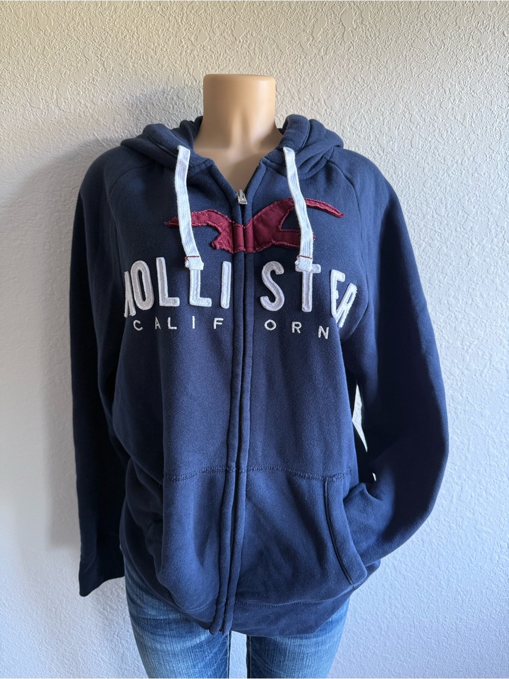 Y2K 2000s Hollister Hoodie Men’s Size L (fits unisex)